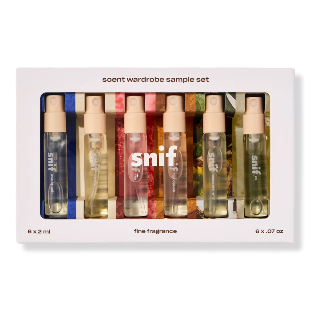 Scent Wardrobe Sample Set Eau De Toilette by Snif