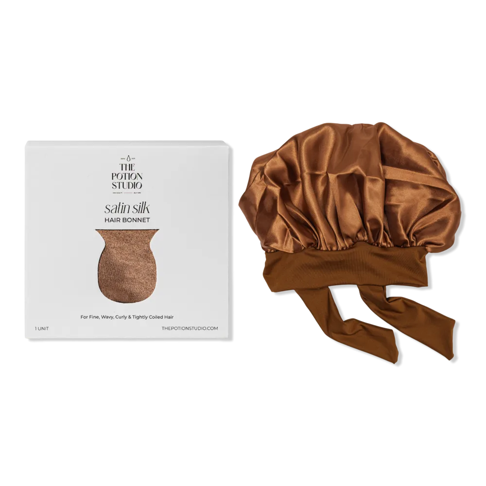 Satin Silk Bonnet by THE POTION STUDIO