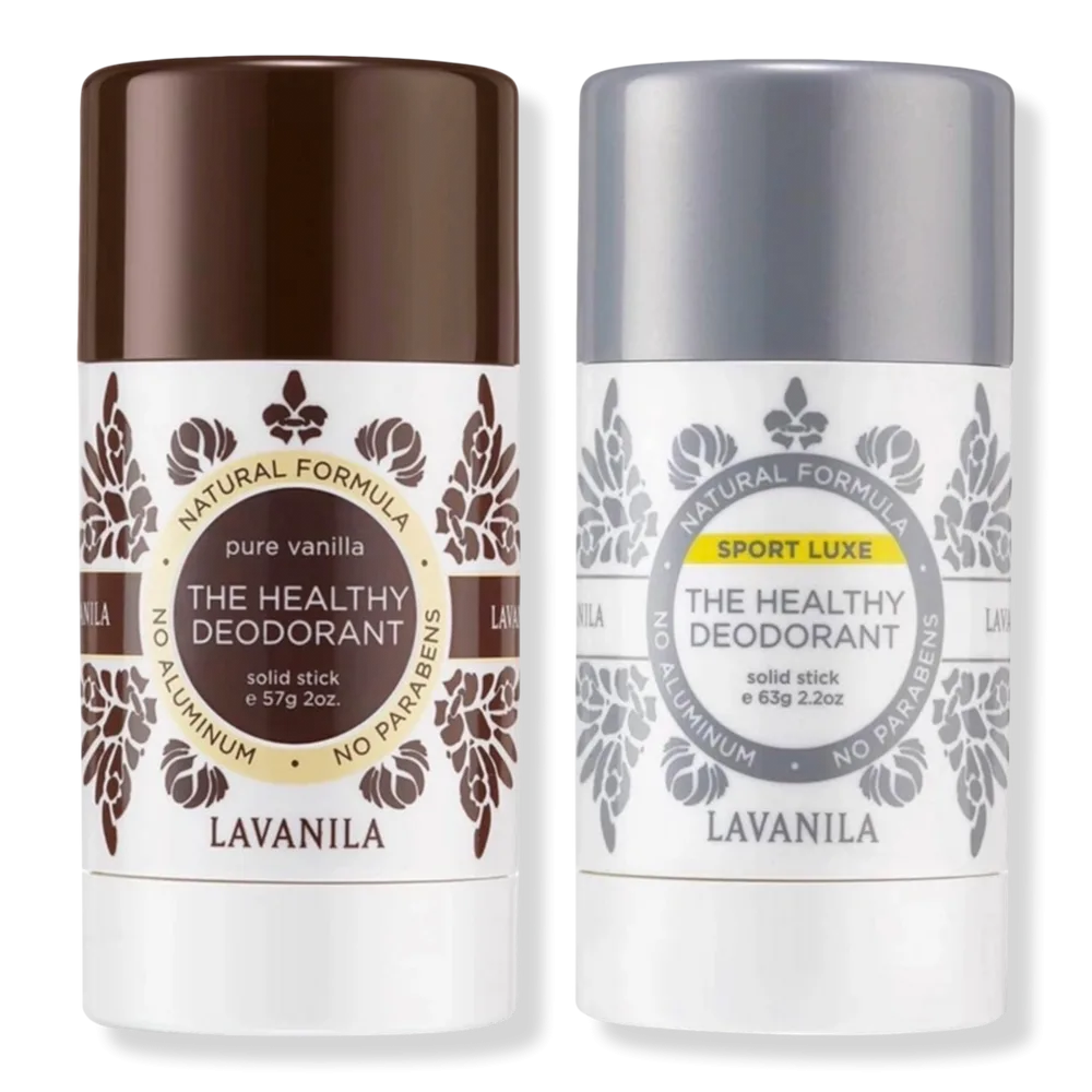 Pure Vanilla & Sport Luxe Award Winning Deodorant Duo by LAVANILA