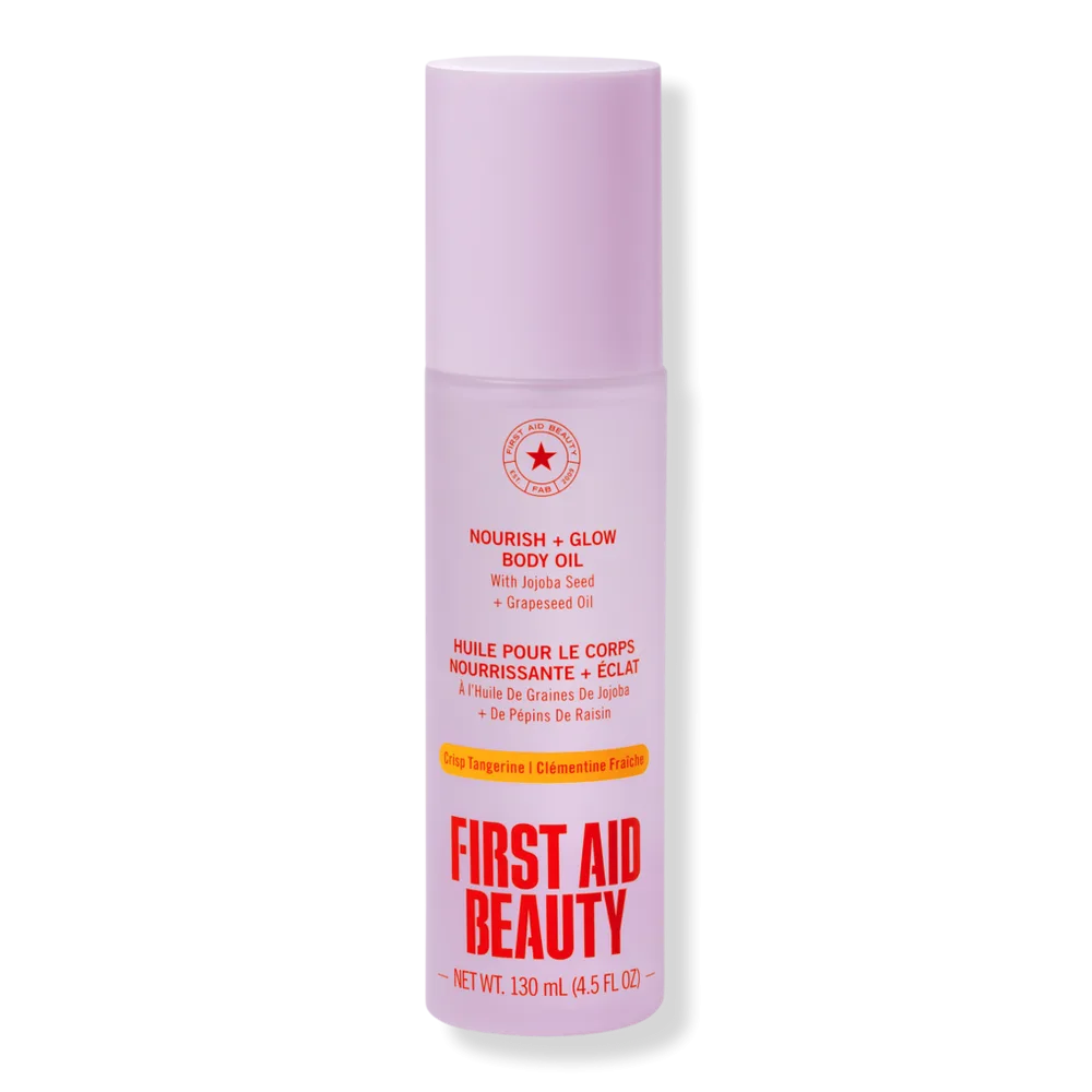 Nourish + Glow Body Oil with Jojoba Seed + Grapeseed Oil by First Aid Beauty