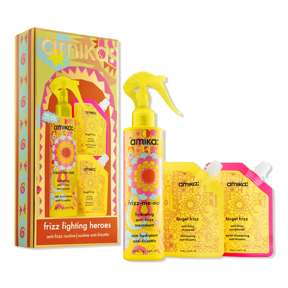 Frizz Fighting Heroes Smoothing Set by amika