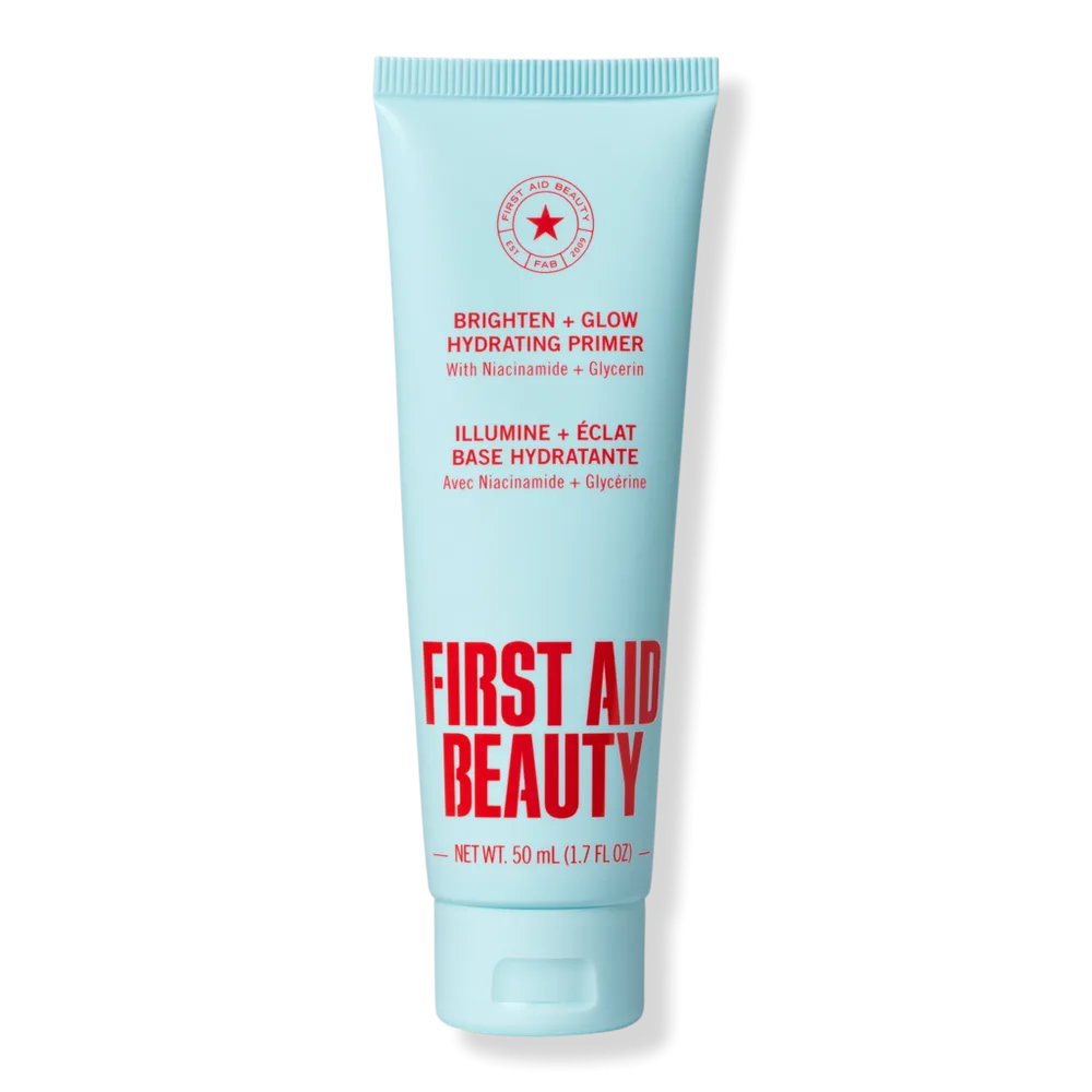 Brighten + Glow Hydrating Primer with Niacinamide + Glycerin by First Aid Beauty