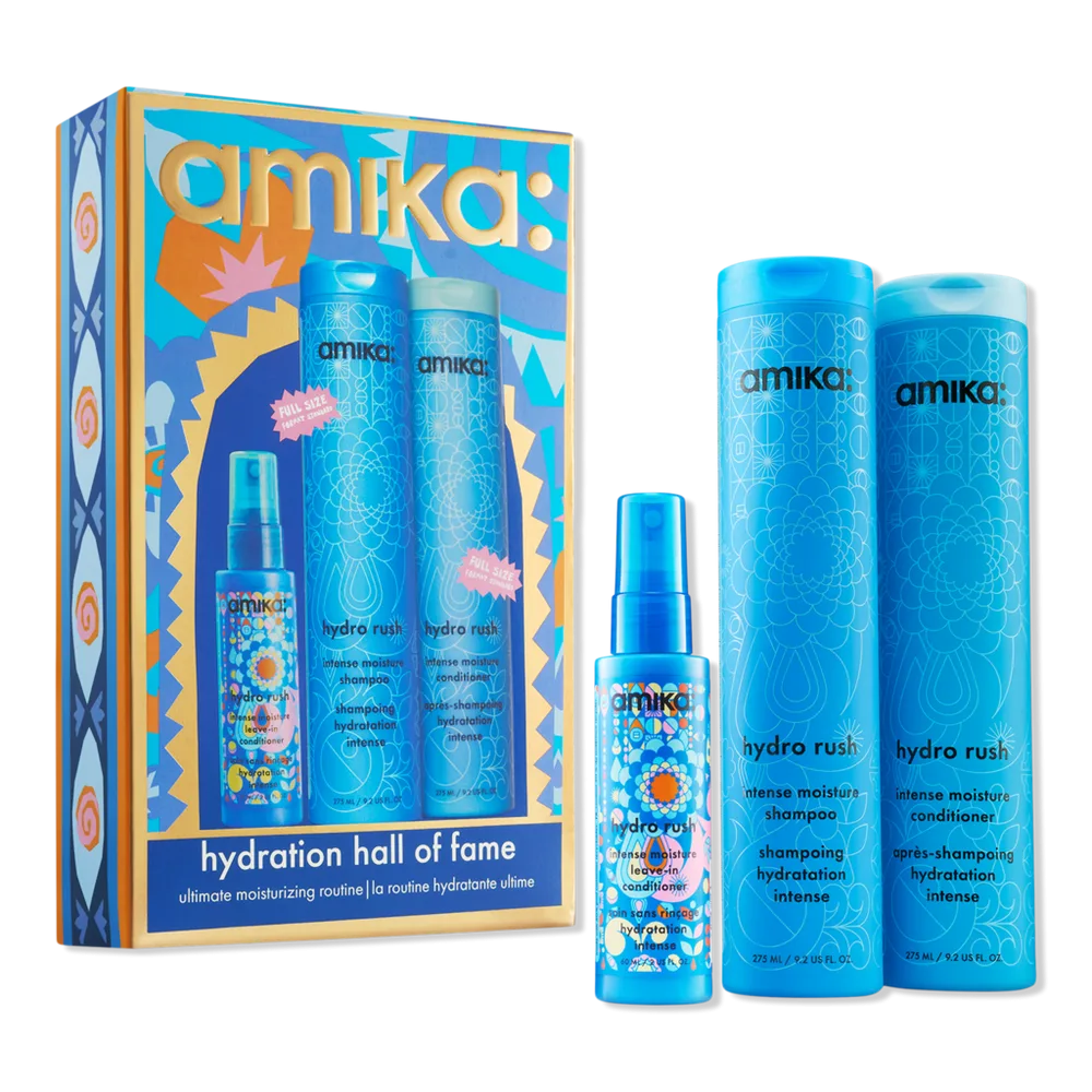 Hydration Hall of Fame Wash + Care Set by amika