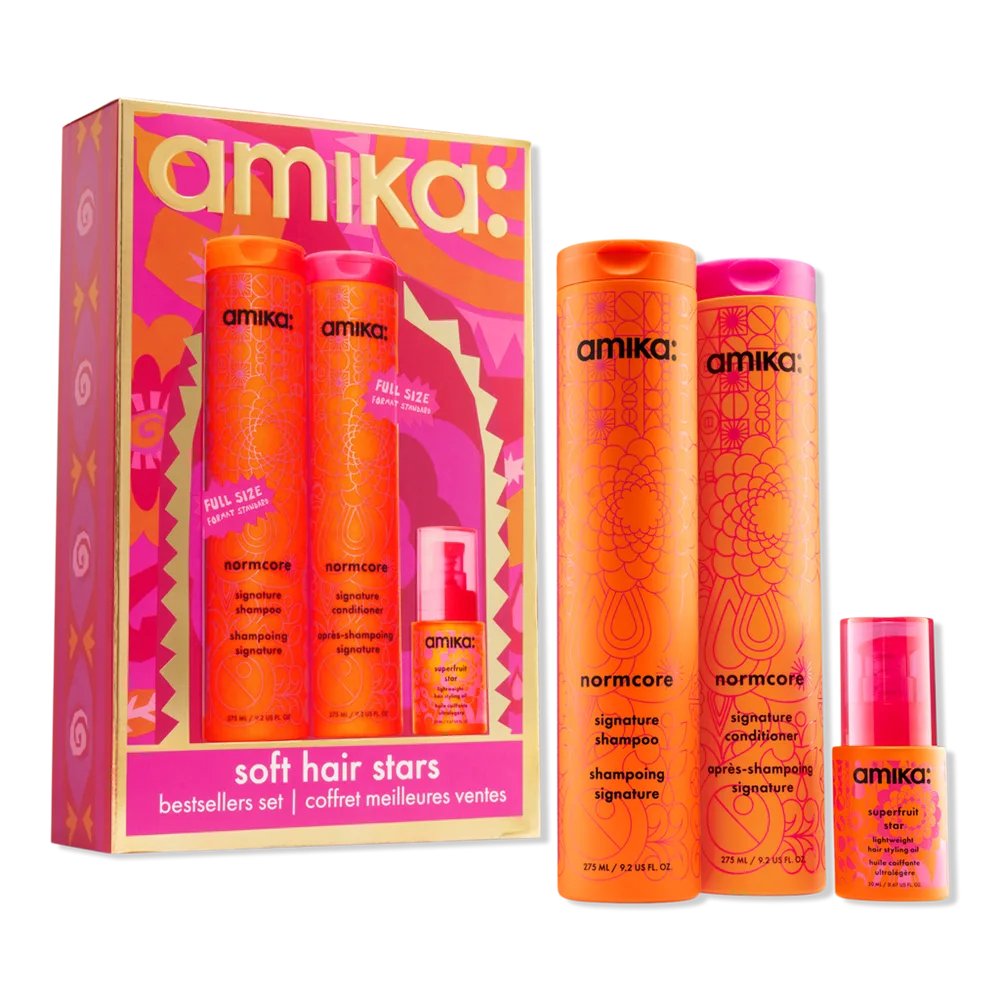Soft Hair Stars Nourishing Wash + Care Set by amika