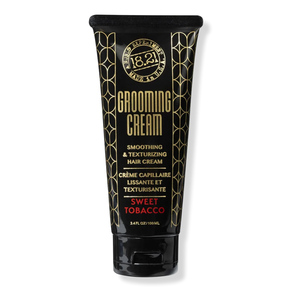 Sweet Tobacco Smoothing & Texturizing Hair Styling Cream by 18.21 Man Made