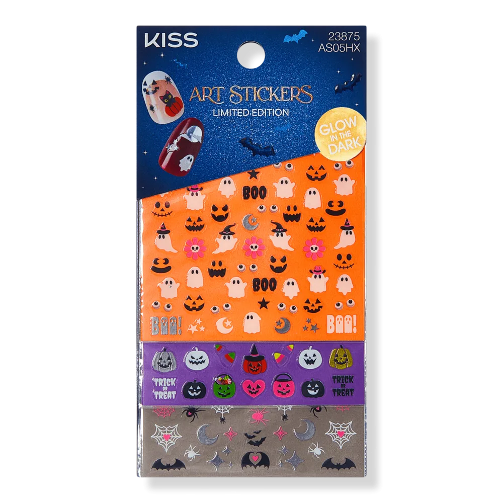 Art Stickers Press on Nails, Creepin' by Kiss