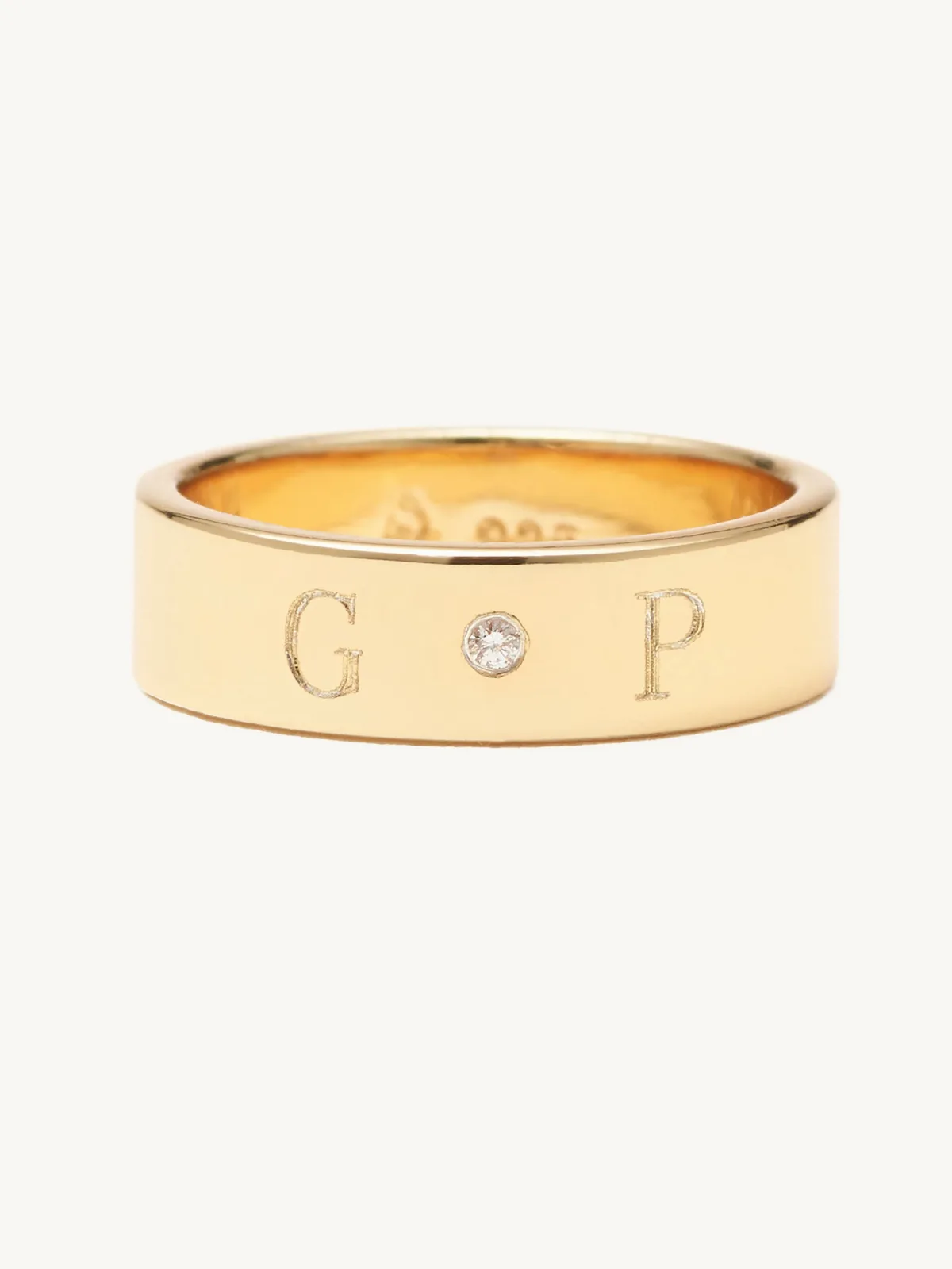 Ciela Band with Center Diamond by SARAH CHLOE