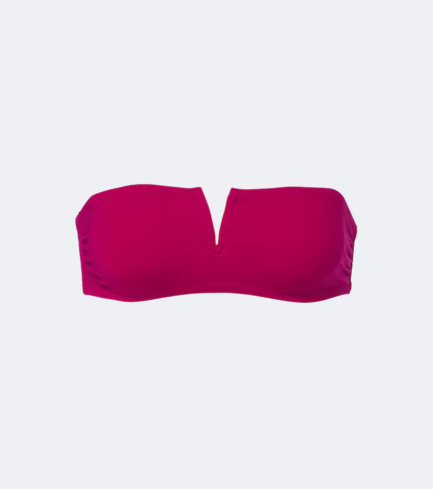 Arcade Bandeau Bikini Top by Eres