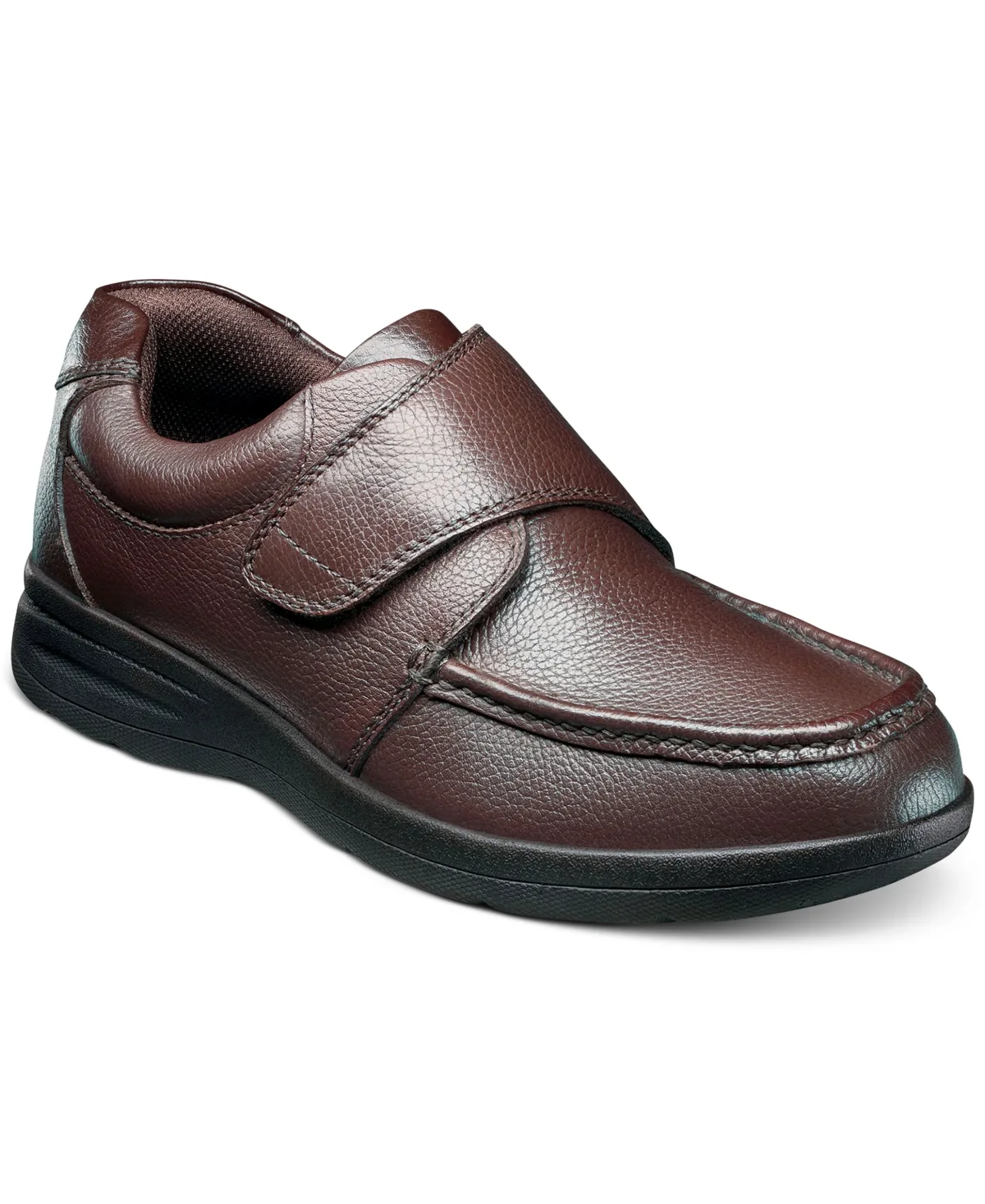 Cam-Strap Moc-Toe Lightweight Loafers by Nunn Bush