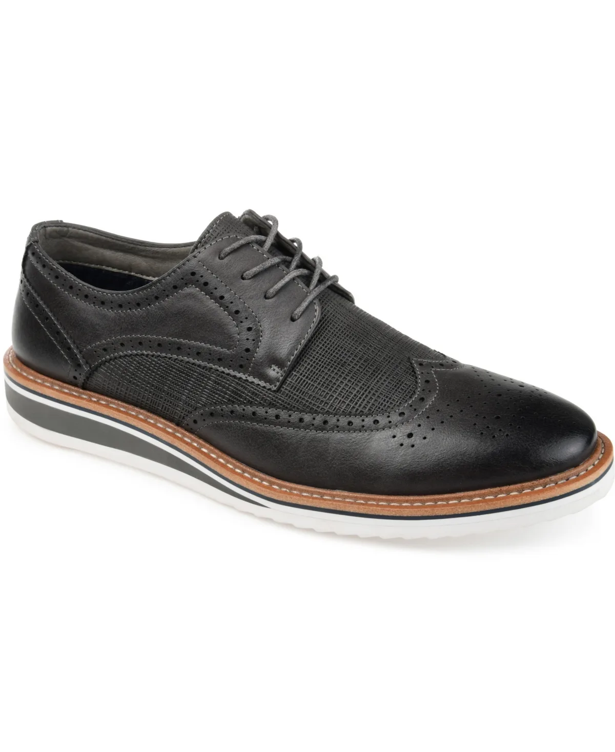 Warrick Wingtip Derby Shoes by Vance Co.