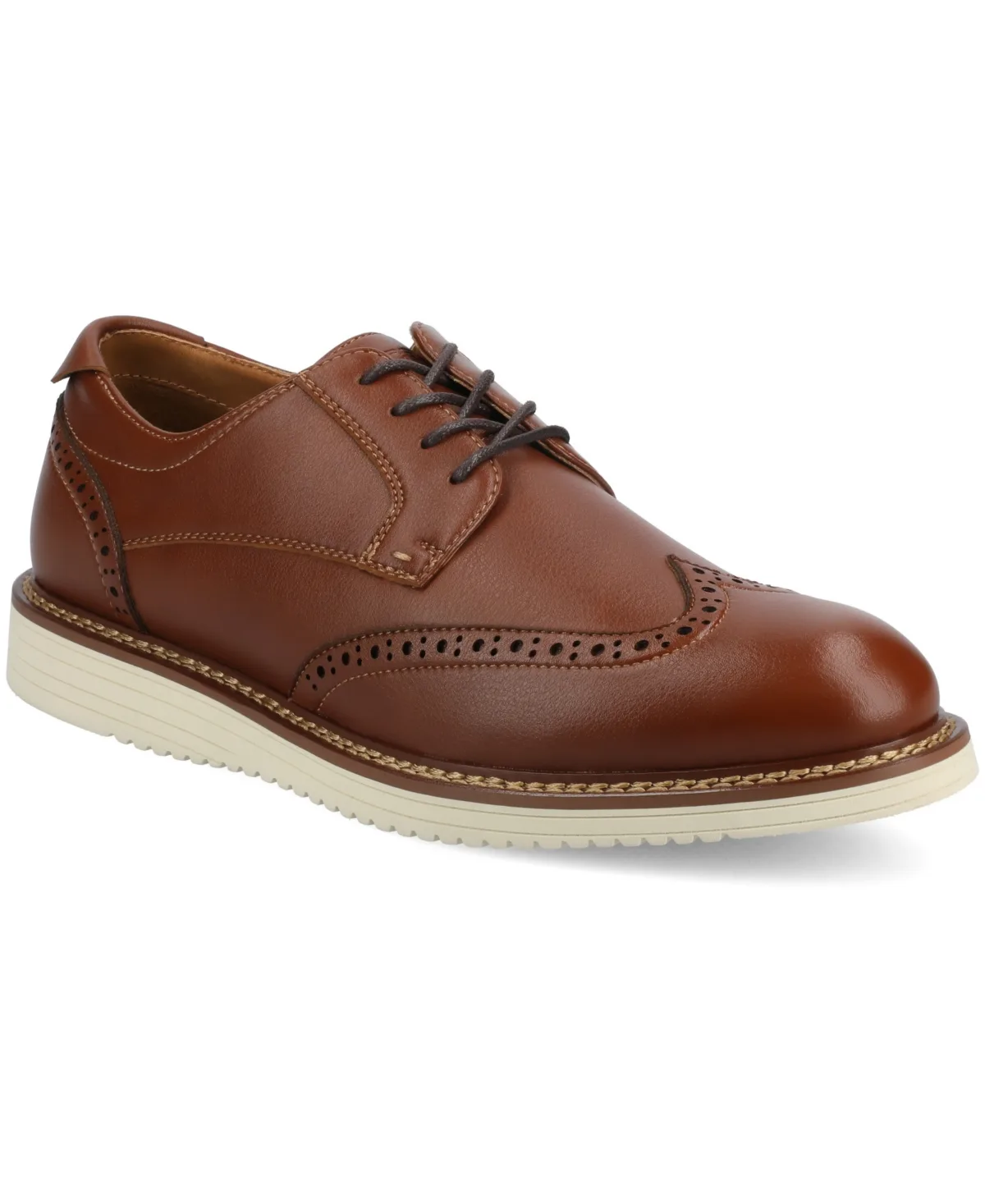 Lorenzo Comfort Wingtip Dress Shoe by Vance Co.
