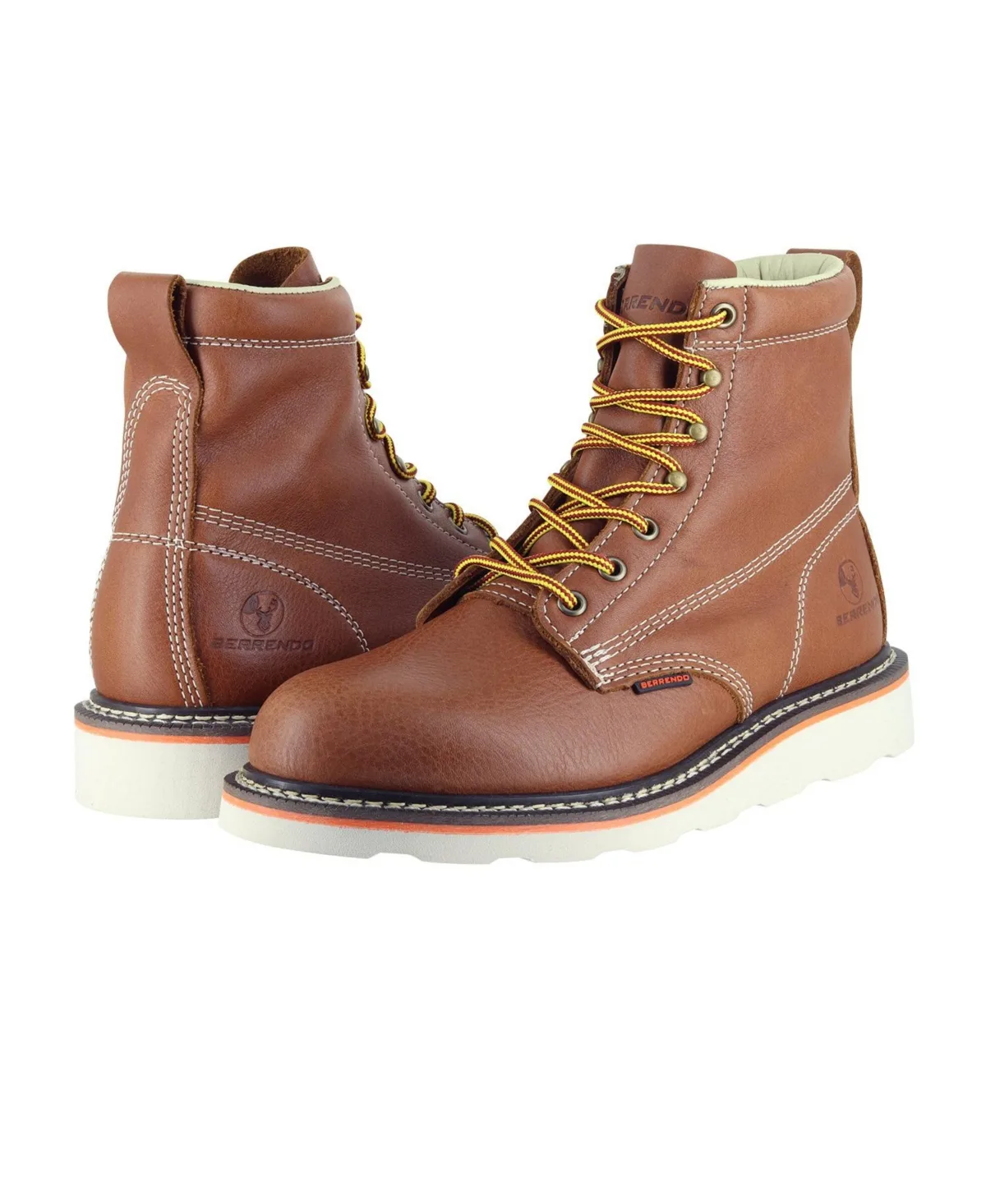 6" Soft Toe Work Boots - Safety Footwear - Electrical Hazard Rated by Berrendo