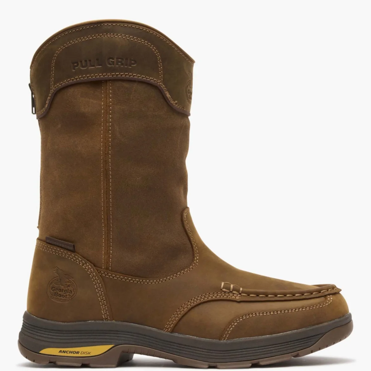 Athens SuperLyte Waterproof Wellington Pull-On Boot by Georgia Boot