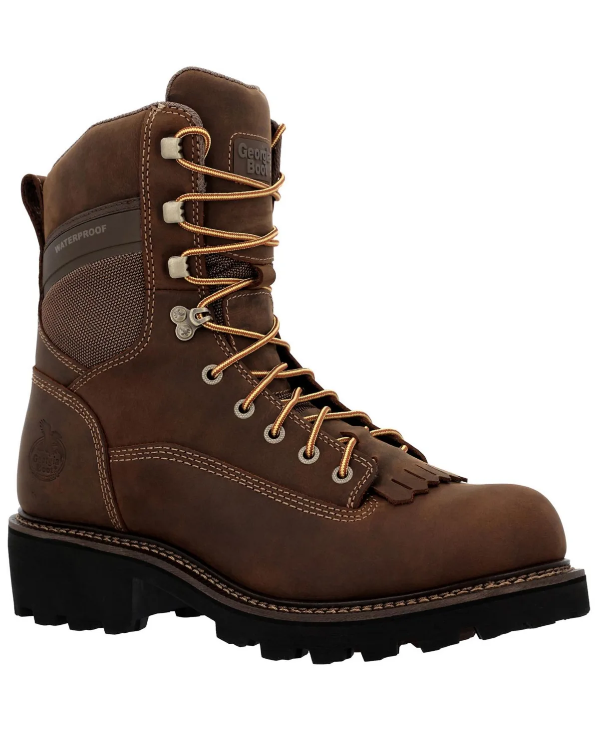 Core 37 9" Scalloped Heel Waterproof Composite Toe Logger Work Boot by Georgia Boot