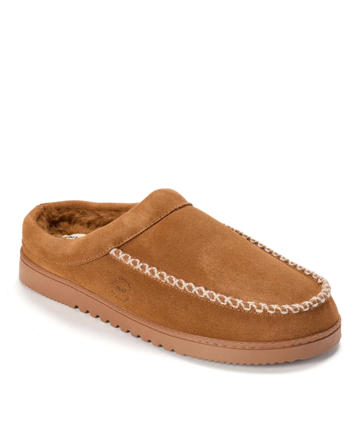 Beckett Genuine Suede Clog Slippers