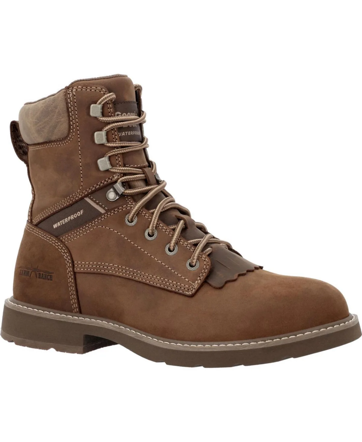 Core 37 Farm and Ranch Round Toe Lacer by Georgia Boot