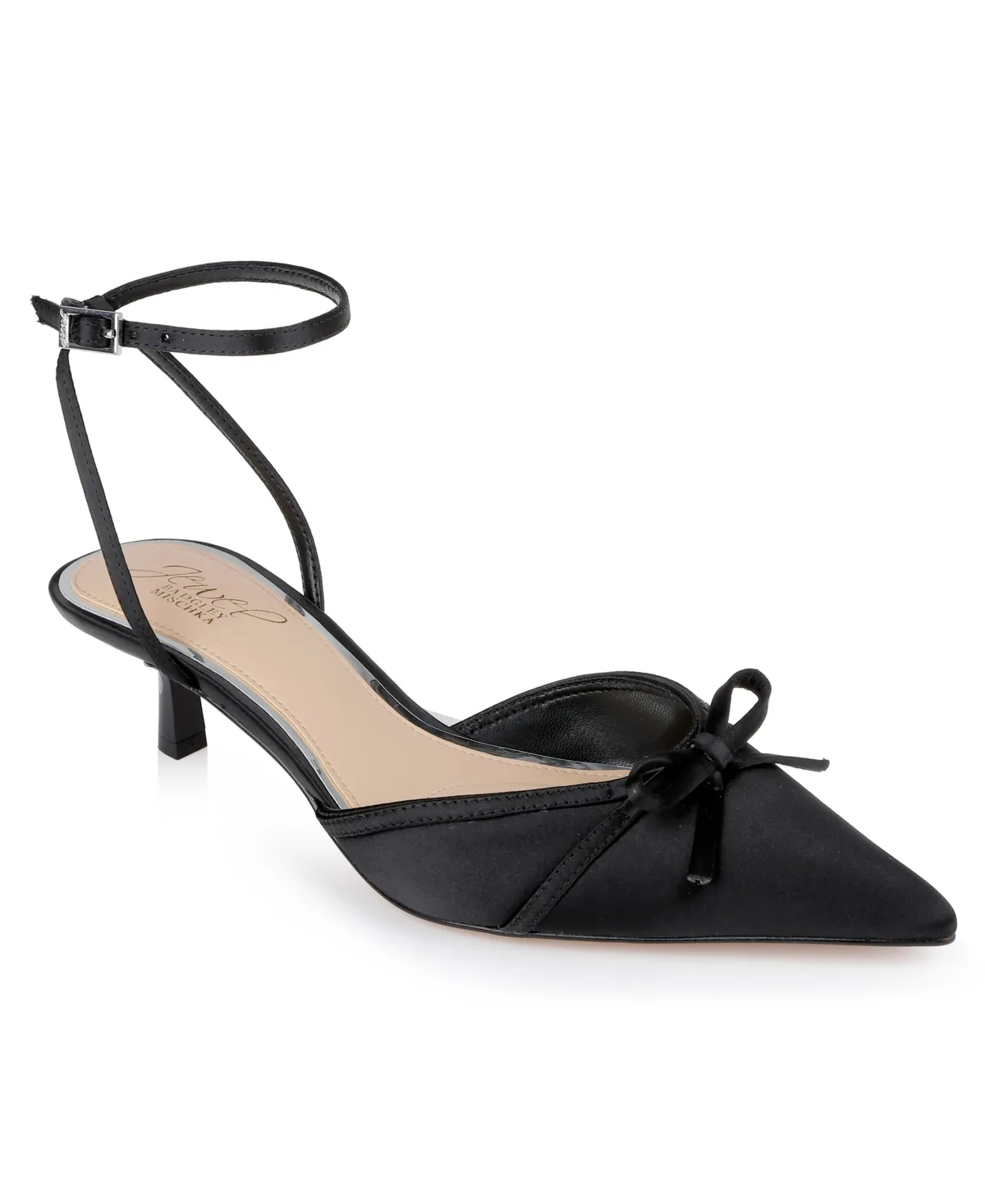 Talasia Kitten Heel Pumps by Jewel Badgley Mischka