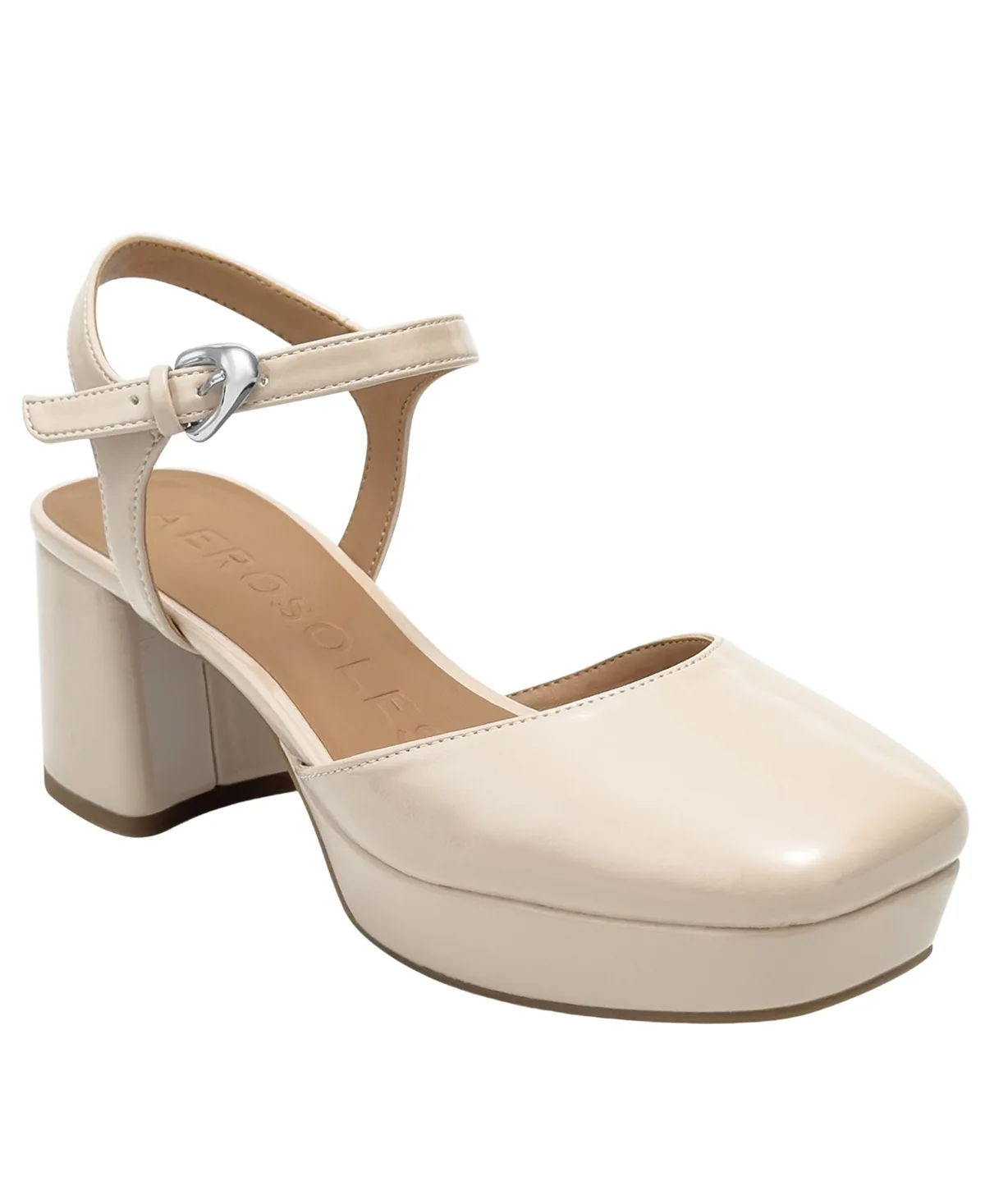 Senna Square Toe Platform Pumps by Aerosoles