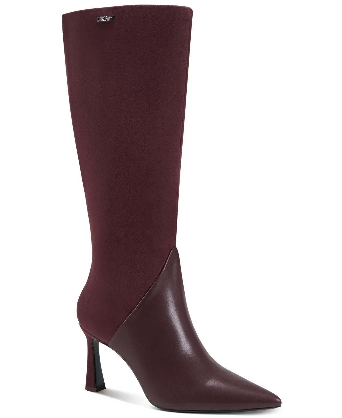 Clarinda Zipper Heeled Boots by Dkny