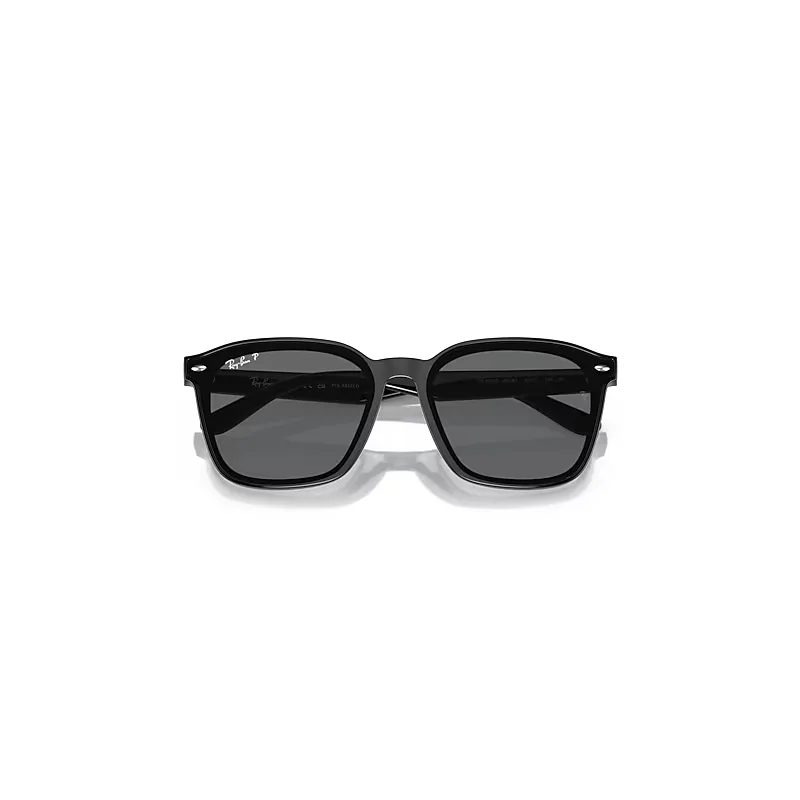 Rb4392d Sunglasses Black Frame Grey Lenses Polarized by Ray-Ban