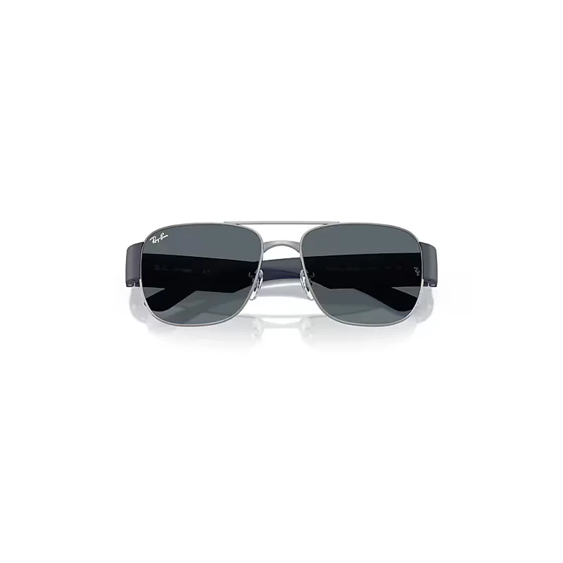 Rb3756 Sunglasses Sand Dark Blue Frame Blue Lenses by Ray-Ban