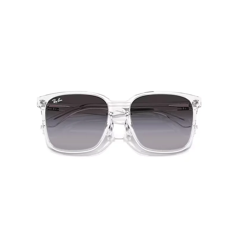 Rb2206d Sunglasses Transparent Frame Grey Lenses by Ray-Ban