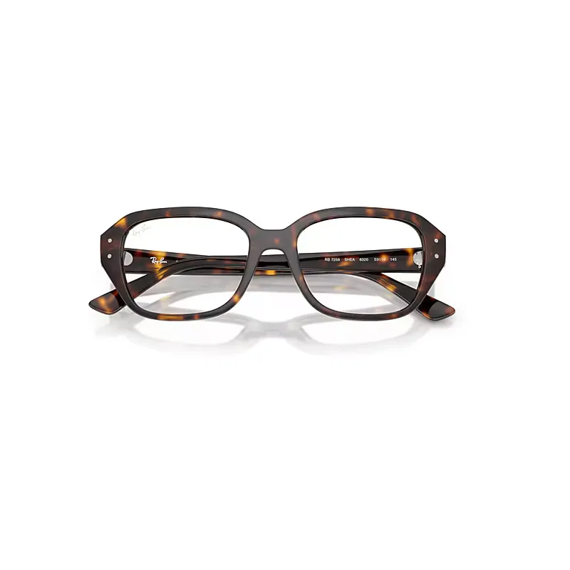 Shea Optics Bio-Based Eyeglasses Havana Frame Clear Lenses Polarized by Ray-Ban