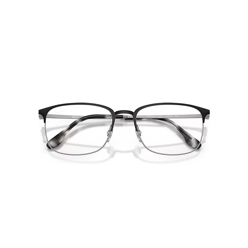 Rb6494 Optics Eyeglasses Matte Gunmetal Frame Clear Lenses Polarized by Ray-Ban