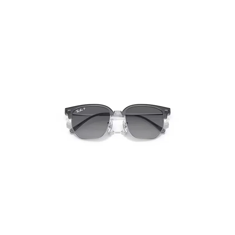 New Clubmaster Sunglasses Grey Lenses Polarized by Ray-Ban