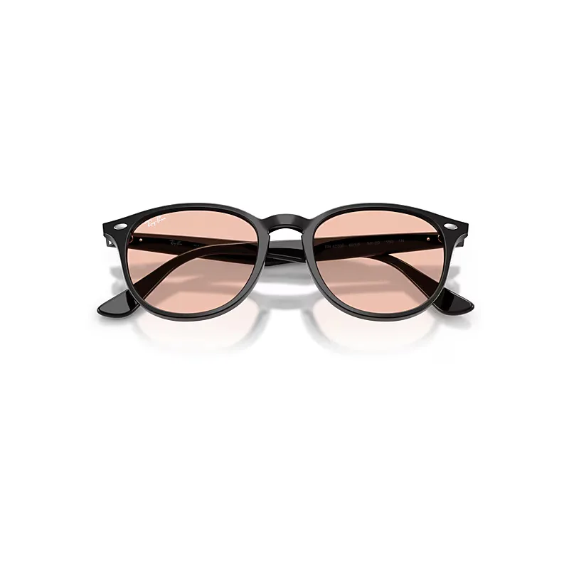 Rb4259 Sunglasses Black Frame Pink Lenses by Ray-Ban