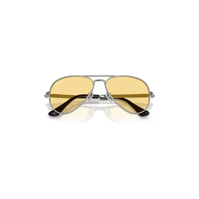 Aviator Max Summer Capsule Sunglasses Gunmetal Frame Yellow Lenses by Ray-Ban