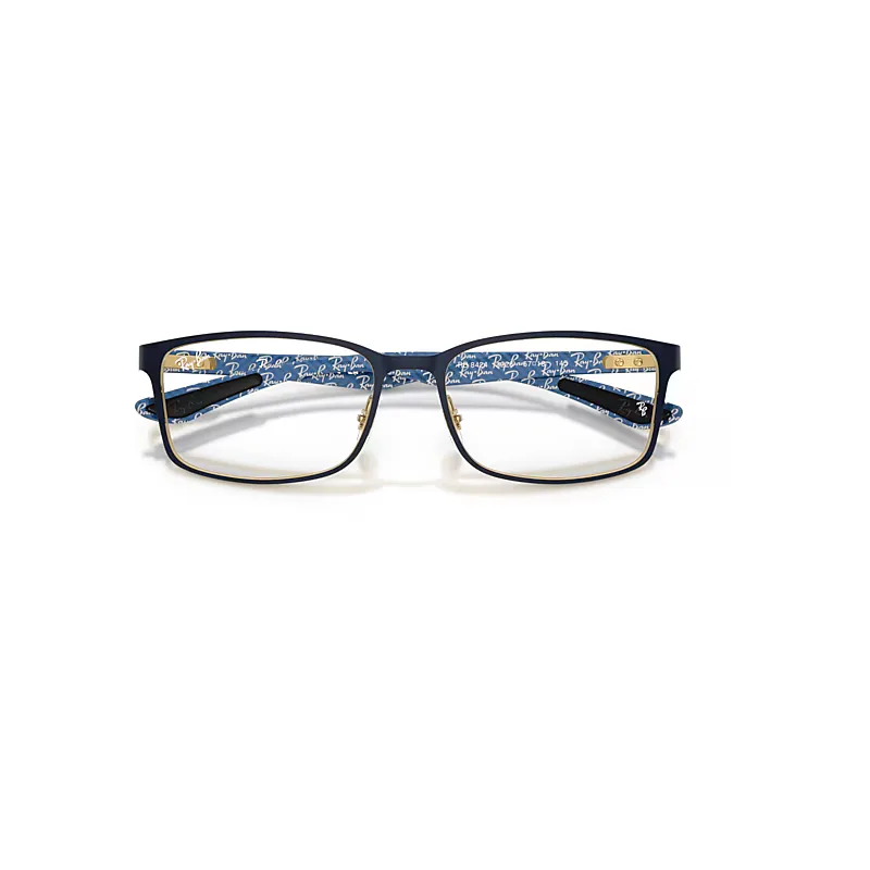 Rb8424 Optics Eyeglasses Arista Gold Frame Clear Lenses Polarized by Ray-Ban