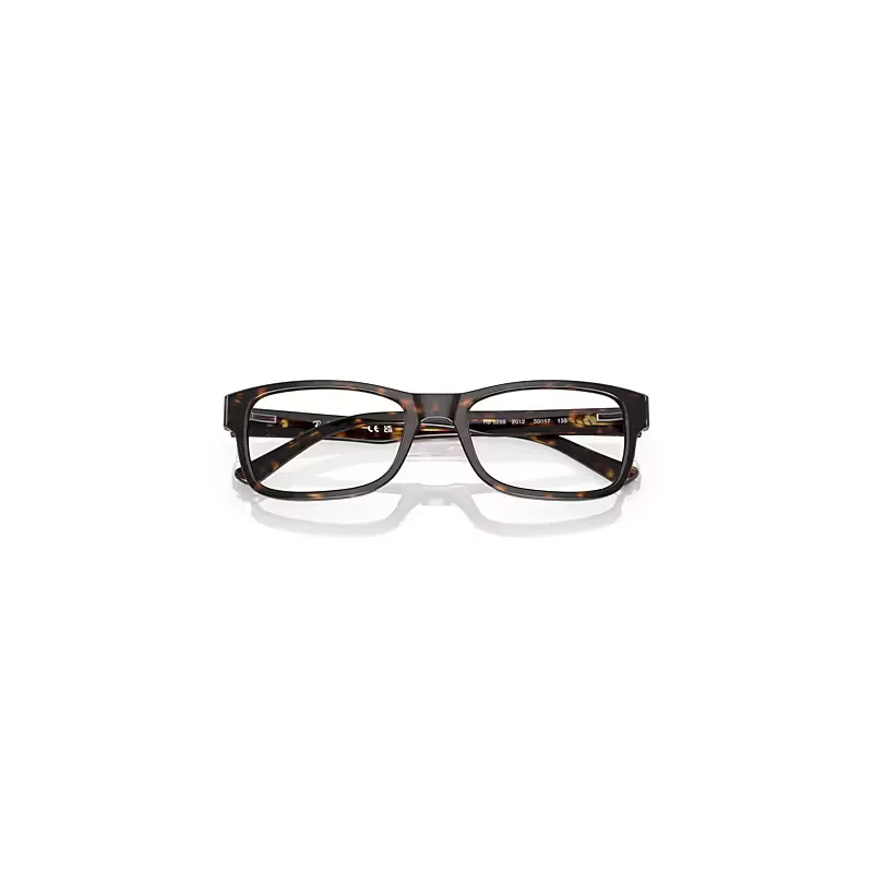 Rb5268 Optics Eyeglasses Havana Frame Clear Lenses Polarized