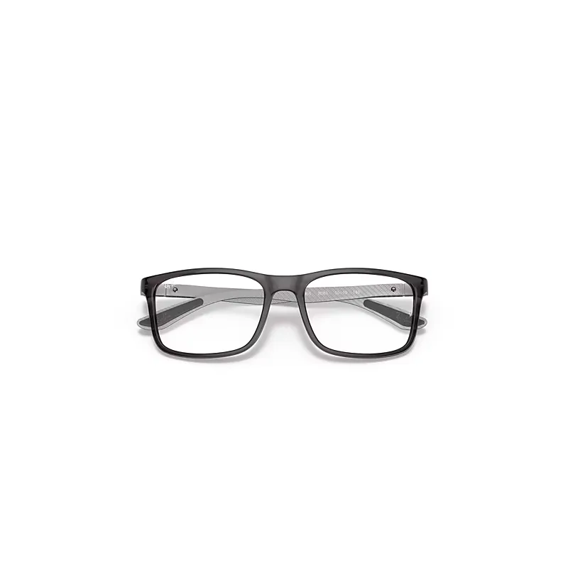 Rb8908 Optics Eyeglasses Grey Frame Clear Lenses Polarized by Ray-Ban