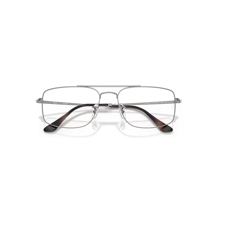 Explorer IIi Optics Eyeglasses Gunmetal Frame Clear Lenses Polarized by Ray-Ban