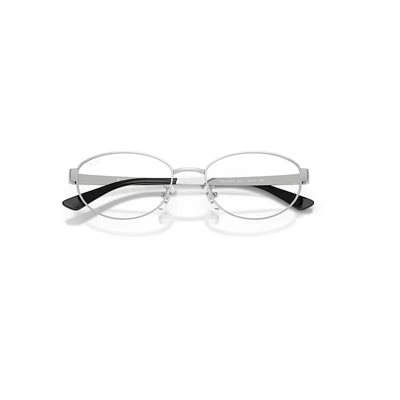 Rb3774d Optics Eyeglasses Silver Frame Clear Lenses Polarized