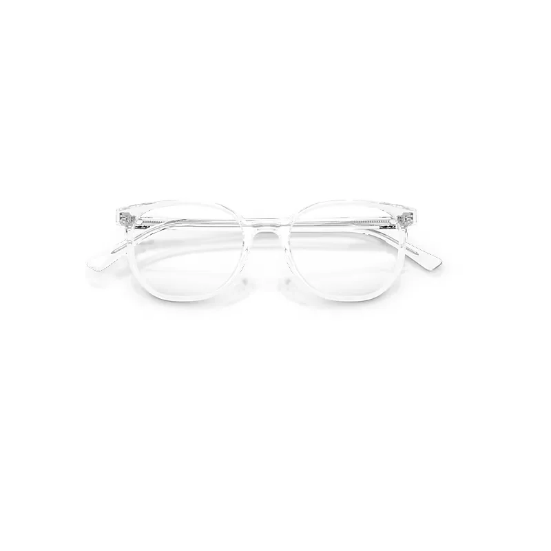 Elliot Optics Eyeglasses Transparent Frame Clear Lenses Polarized by Ray-Ban