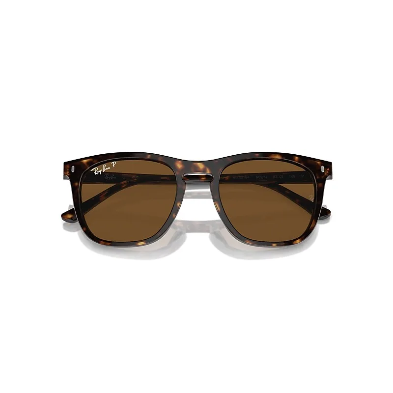 Rb2210 Sunglasses Havana Frame Green Lenses