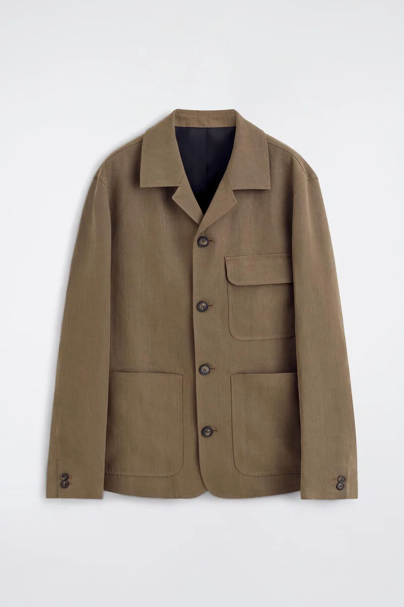 Unstructured Linen Blazer by COS