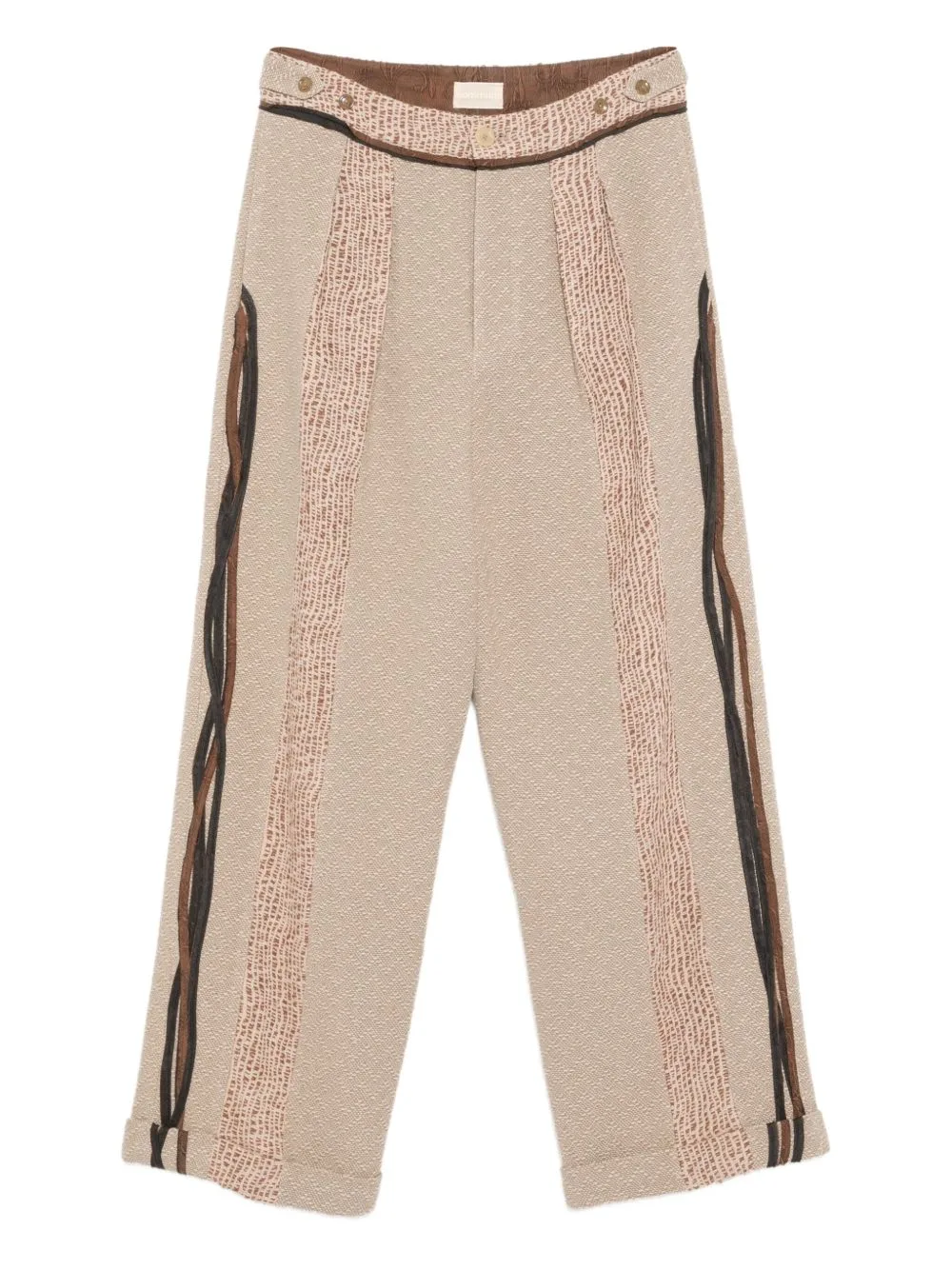 Turn-Up Hemmed Pants by COMMUNS