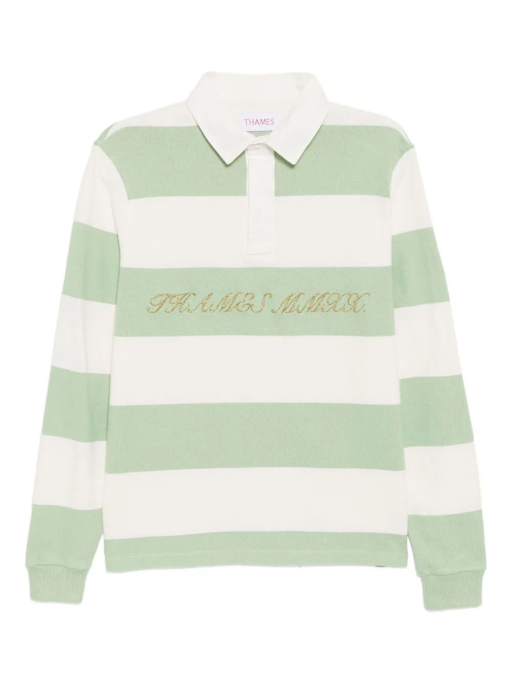 Striped Polo-Shirt by THAMES MMXX