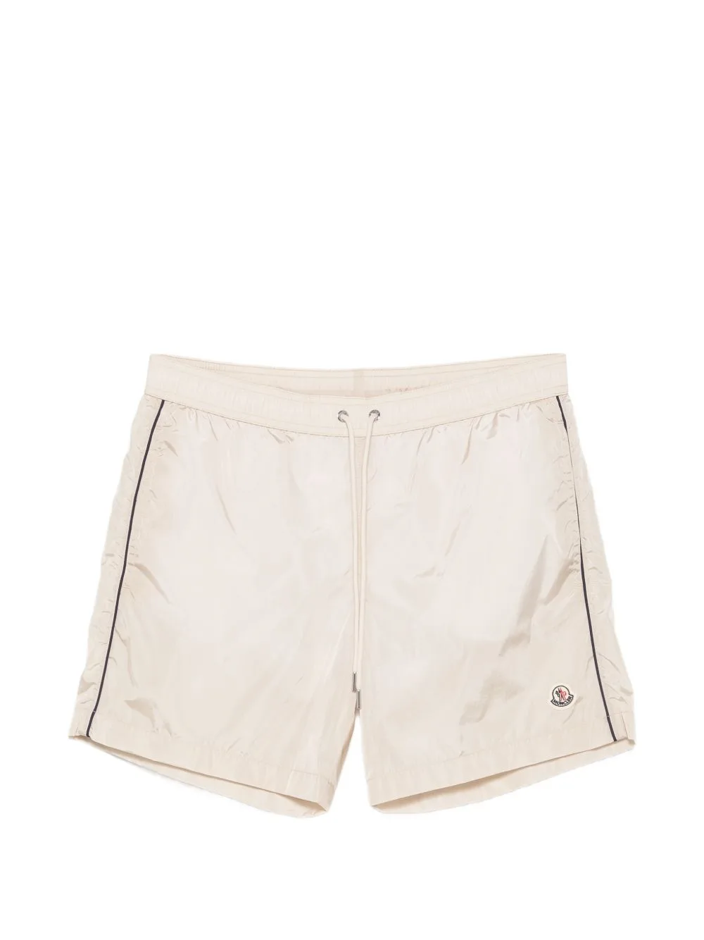 Logo-Patch Drawstring Swim Shorts by Moncler