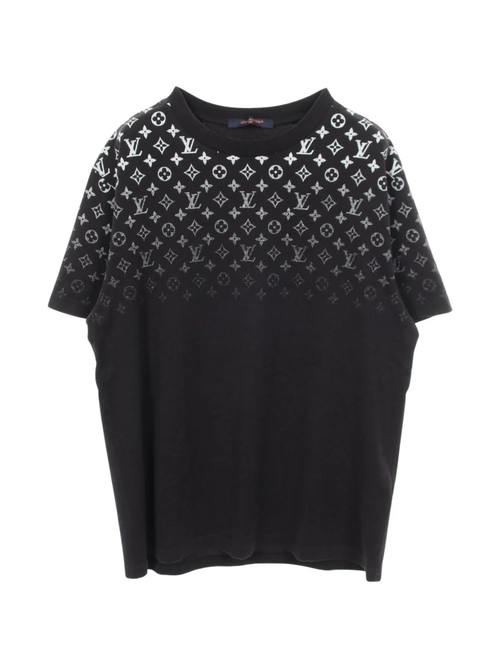 2000s Monogram Gradient-Pattern Cotton T-Shirt by Louis Vuitton Pre-Owned