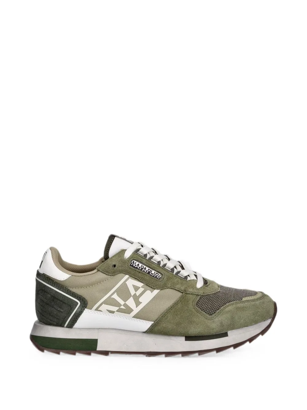 Virtus NYS Logo-Patch Panelled Sneakers by Napapijri