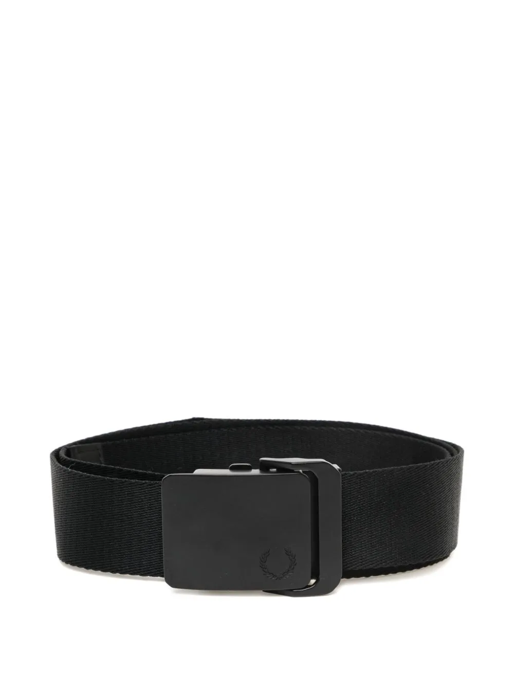 Logo-Debossed Webbing Belt by Fred Perry