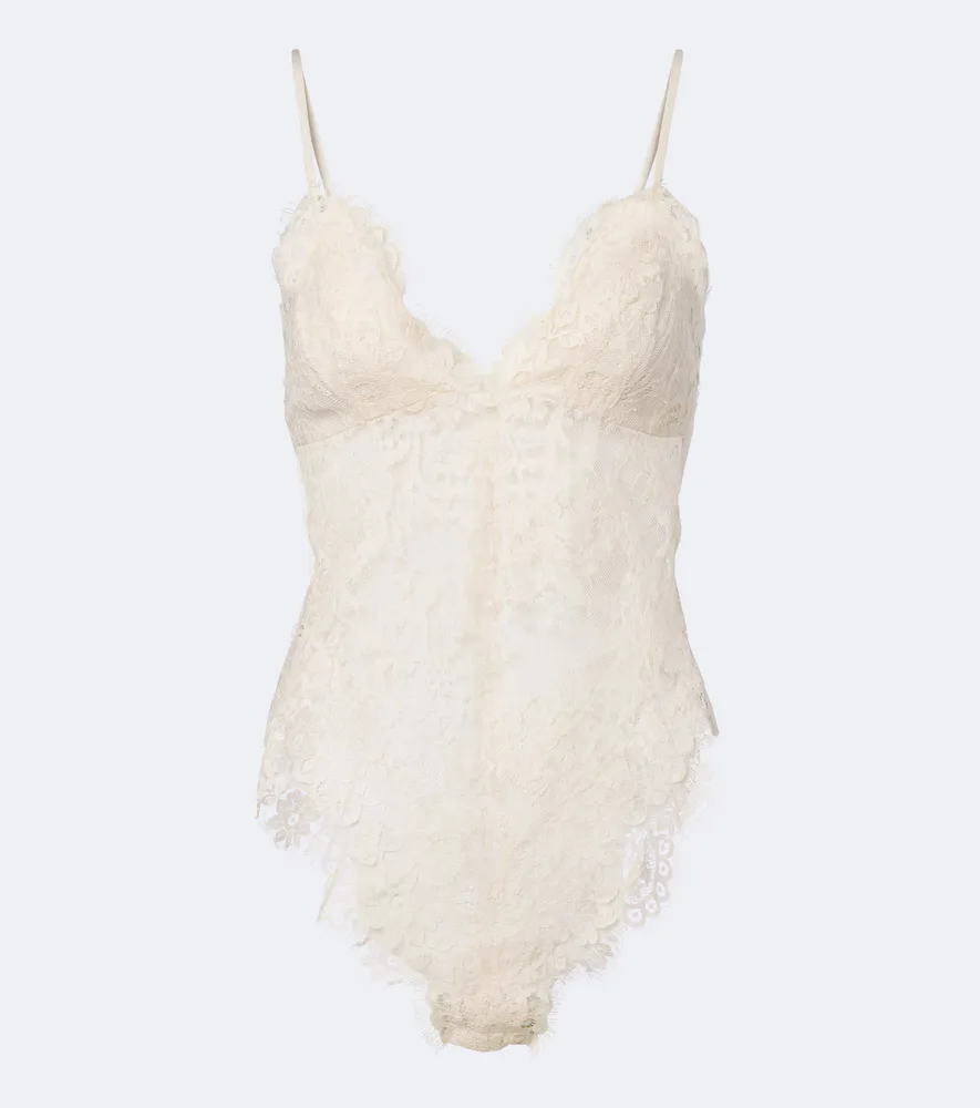 Lace Bodysuit by Zimmermann