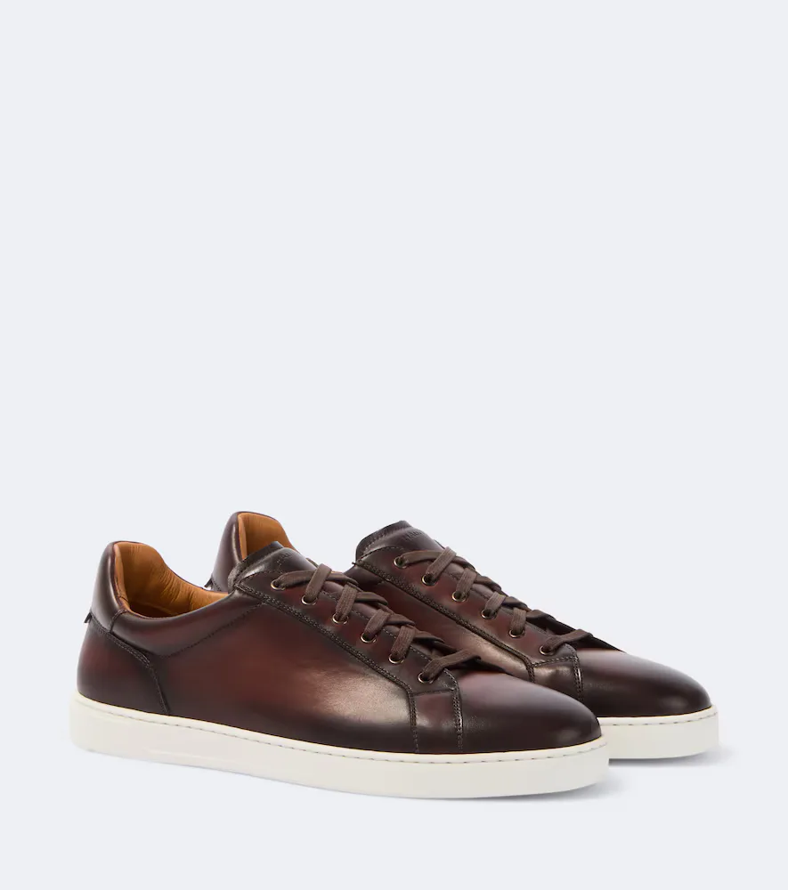 Amadeo Leather Sneakers by Magnanni