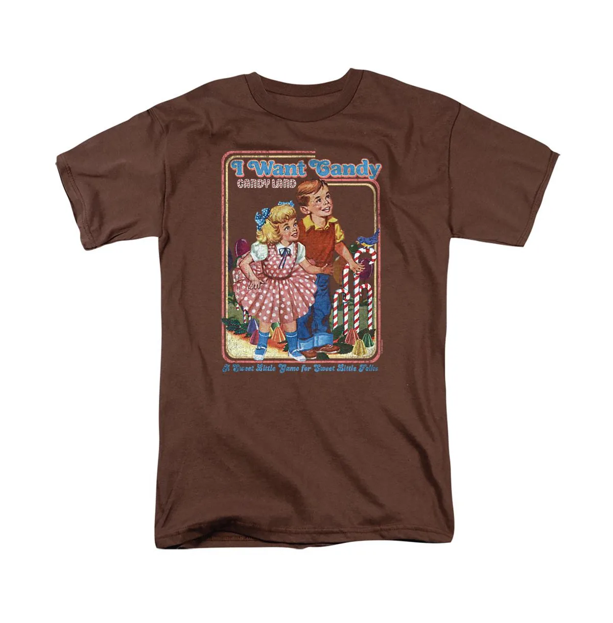 Logovision Candy Land I Want Candy T-Shirt by Hasbro+