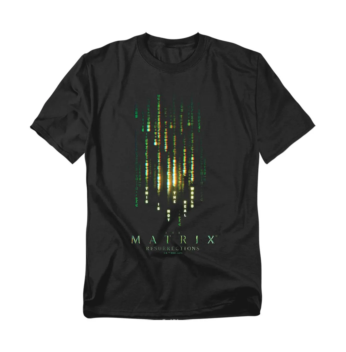 The Matrix This Is Not the Real World T-Shirt by Matrix