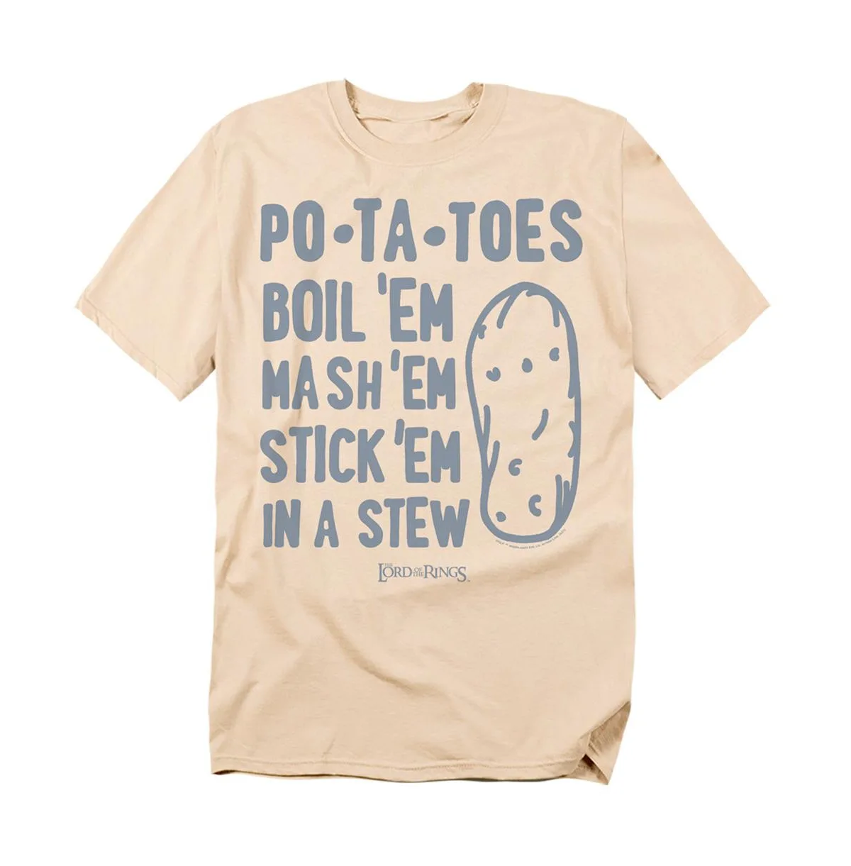 Lord of the Rings the Taters T-Shirt by Logovision